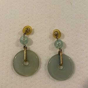 Vintage Authentic YSL Lucite earrings